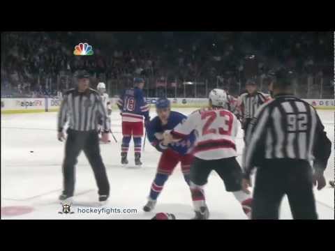 David Clarkson vs Brandon Dubinsky Feb 27, 2012