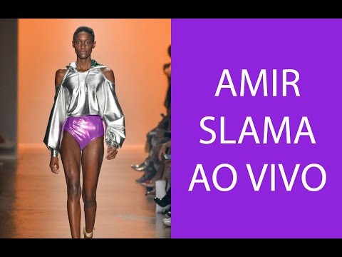Amir Slama ao vivo no SPFW - Lilian Pacce