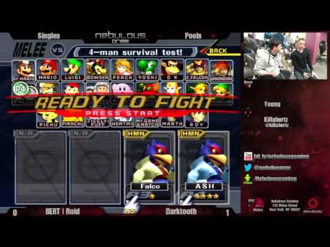 Nebulous Prime Melee #31 - BERT | Roid (Falco) vs Darktooth (Falco)