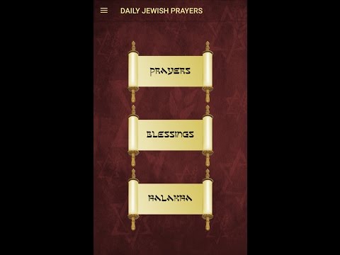 Daily Jewish Prayers Video