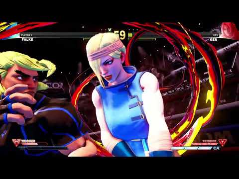 STREET FIGHTER V Falke vs Ken
