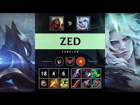Zed Jungle vs Viego - VN Grandmaster Patch 25.17