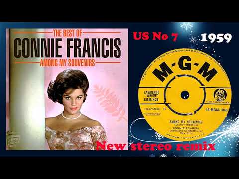 Connie Francis - Among My Souvenirs - 2021 stereo remix