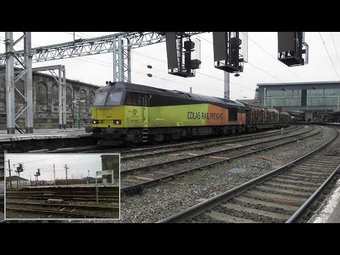 Colas Class 60 No  60095 at Carlisle - Carlisle Yard to Chirk Logs - 24th March 2016
