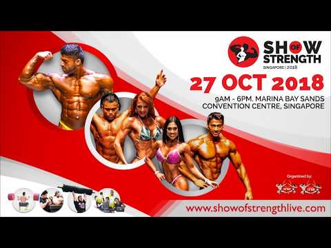 S$10,000 Cash Prizes for Overall Champions of the Show of Strength 2018