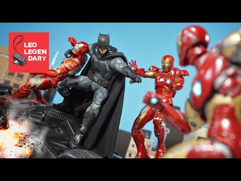 Batman vs Iron-Man: Who Wins? (Avengers vs Justice League) Stop-Motion