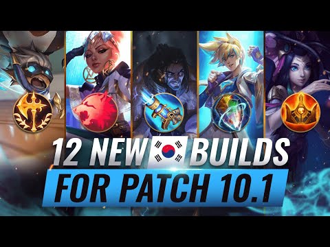 12 NEW BROKEN Korean Builds YOU SHOULD ABUSE in Patch 10.1 - League of Legends Season 10