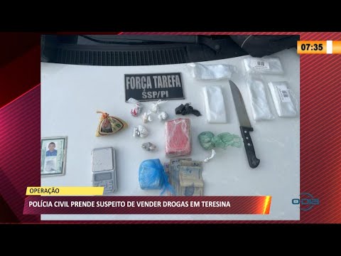 Polícia prende famoso traficante na zona leste de Teresina 26 05 2021