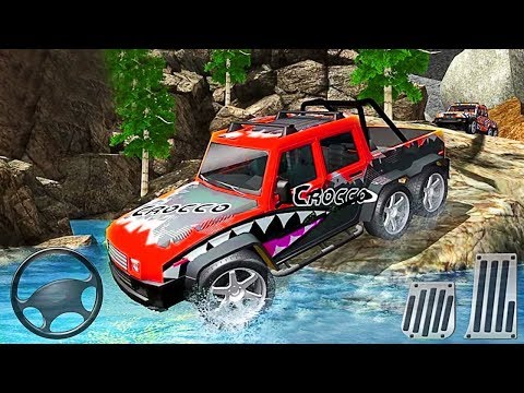 Offroad Truck Simulator 6x6 Offroad Jeep Drive 2018 - Android Gameplay - Car Games