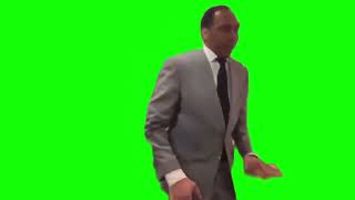 Stephen A Smith Meme "it's about to be that time" green screen