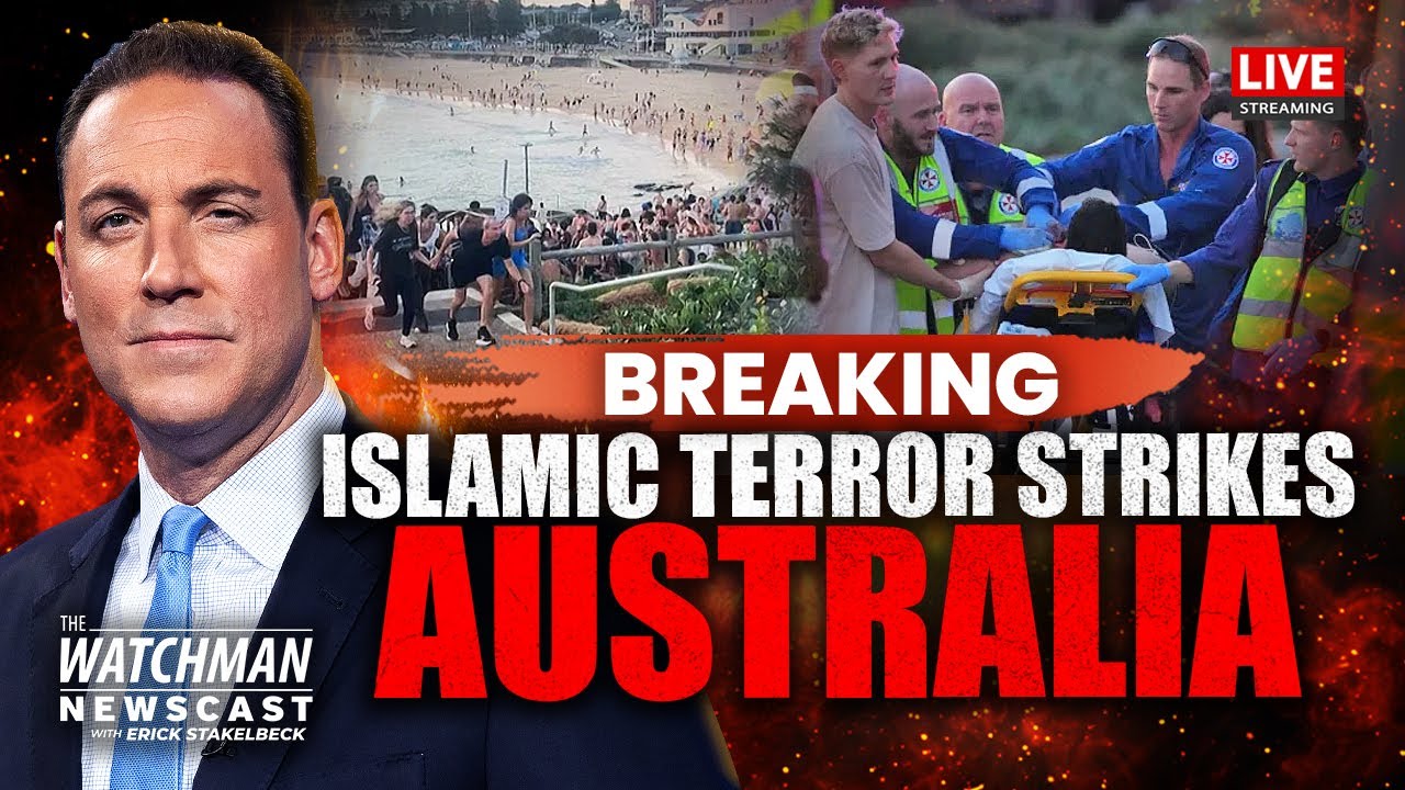 Islamic Terror Attack at Sydney Hanukkah Event; Jews Targeted | Watchman Newscast LIVE