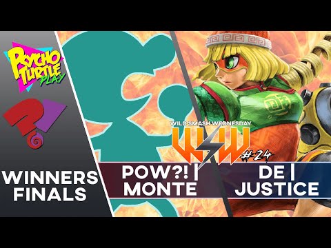 Wild Smash Wednesday #24 - DE | Justice vs POW?! | Monte / Winners Finals