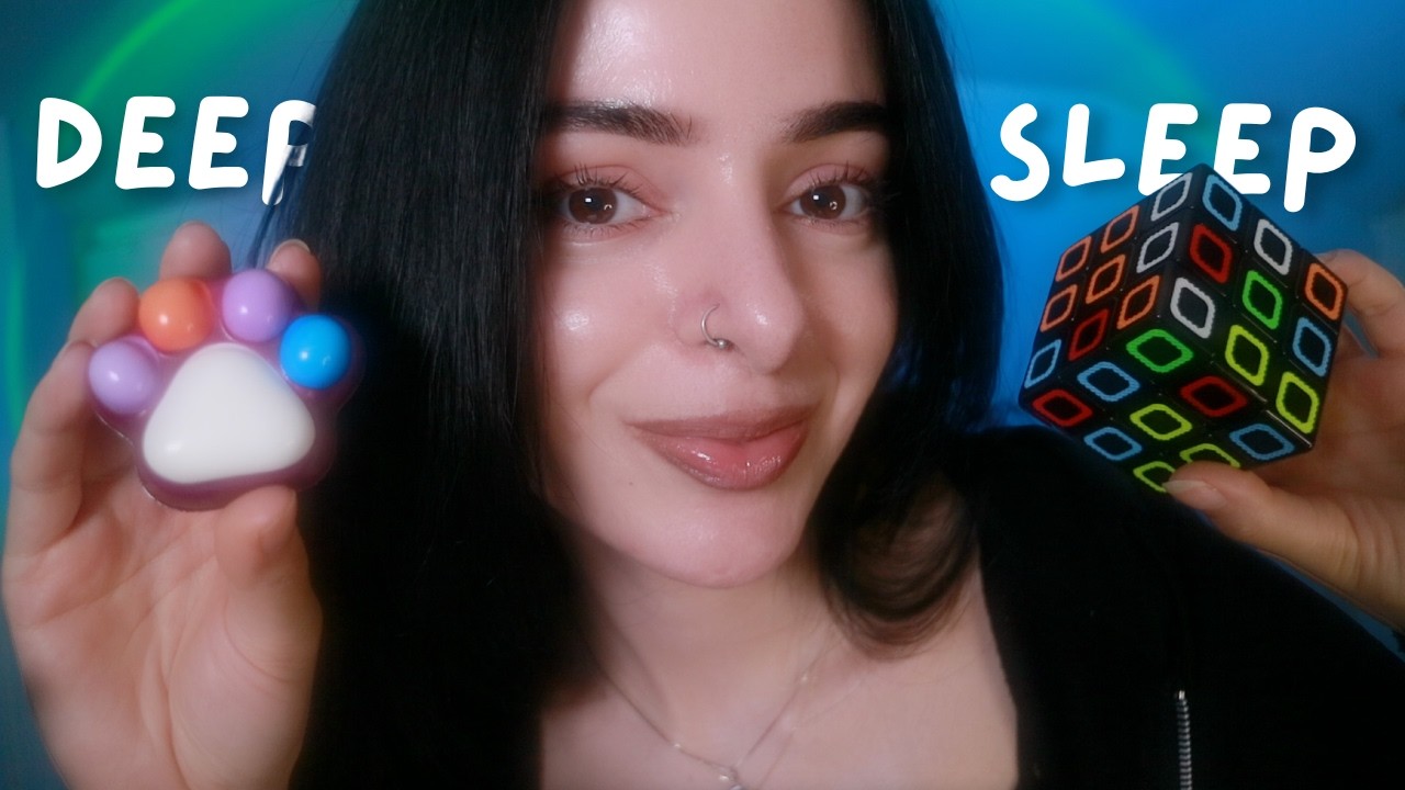 ASMR Eyes Closed Follow My Instructions ✨ Trivia, Broken Telephone, Word Association & Rubik's Cube