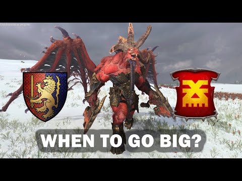 When to Go Big - Total War Warhammer 3