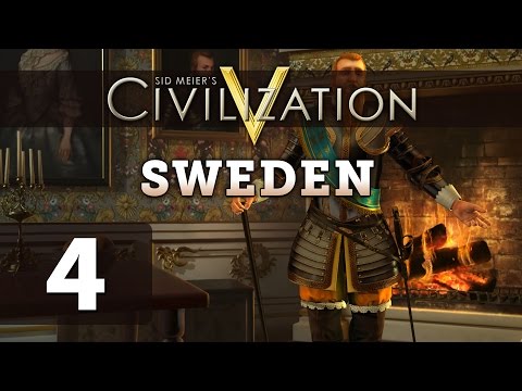 Civilization 5 Deity: Let's Play Sweden - Part 4