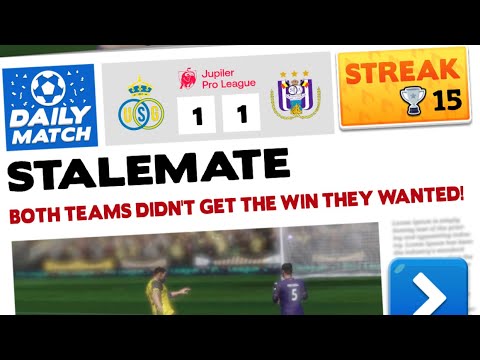 15 Streak - Score! Hero 2022 - Union SG Vs. RSC Anderlecht