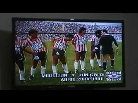 Dim 4 junior 1. Año 91. 4 goles de Jorge. D. Jara