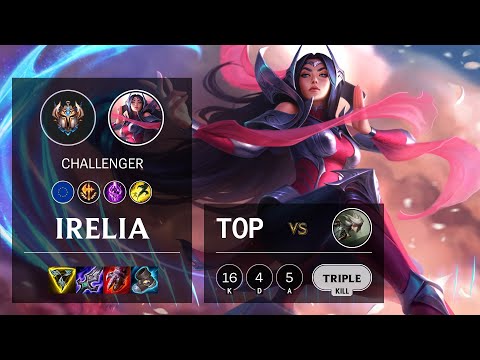 Irelia Top vs Camille - EUW Challenger Patch 10.24