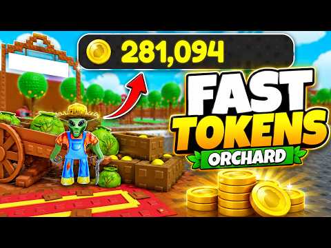 How to GET ORCHARD TOKENS FAST in SELL LEMONS Roblox