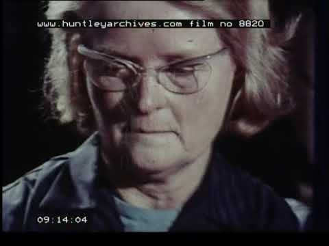 Potato growing in the UK 1970's.  Archive film 8820