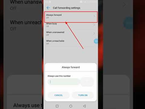 How to Enable call Forwarding #shorts