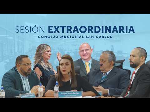 Sesión Extraordinaria 01/05/2026 | Concejo Municipal San Carlos