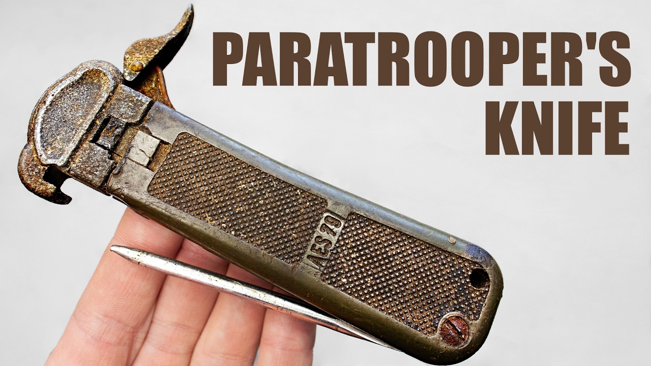 Broken Paratrooper’s Gravity Knife Restoration