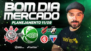 Planejamento para Trader Esportivo - Dia 11/09/24