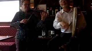 VOX VIOLINS- bodhran & Violin - Uncle Joe medley