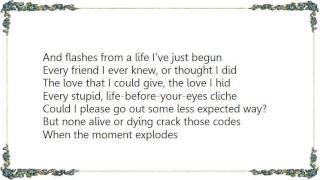Idina Menzel - The Moment Explodes Lyrics