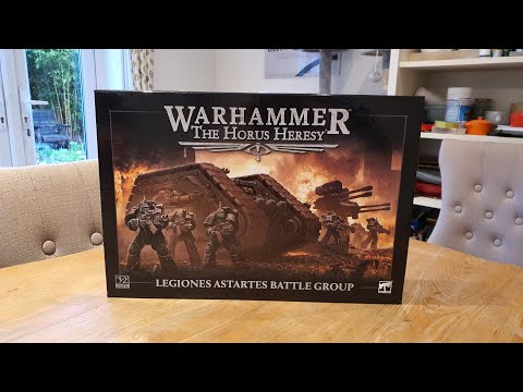 NEW Legiones Astartes Battle Group: Unboxing Warhammer - The Horus Heresy