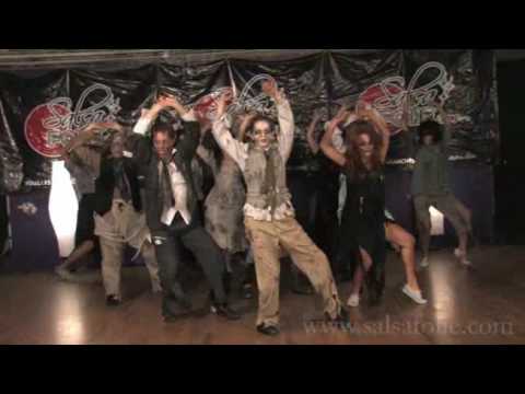 SALSAFOLIE TV Jeudis Salsalicious 09-11-12 Bahia Studio - Thriller Chorégraphie