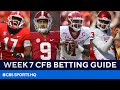 Picks for EVERY Top 25 game in College Football [Week 7 Betting Guide] | CBS Sports HQ