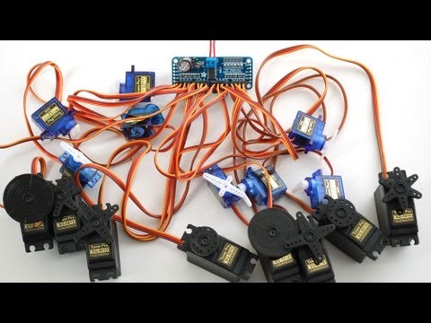 Adafruit 16-Channel 12-bit PWM/Servo Driver - I2C interface