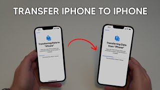 How to Transfer ALL DATA from old iPhone to new iPhone (No Backup!)