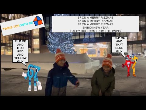 Two Twins, One Beat, and Way Too Much Christmas Energy | Twins dance to 67 Merry Rizzmas