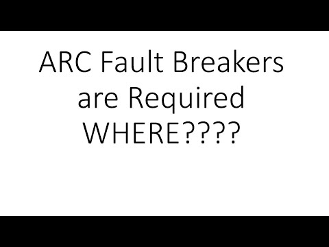 Where are ARC fault breakers Required?