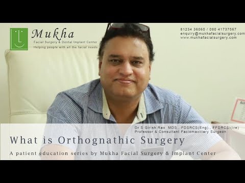What Is Orthognathic Surgery By Dr Girish Rao