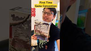 First Time at a Board Game Convention 😅 #boardgames #tabletopgames #youtubegaming