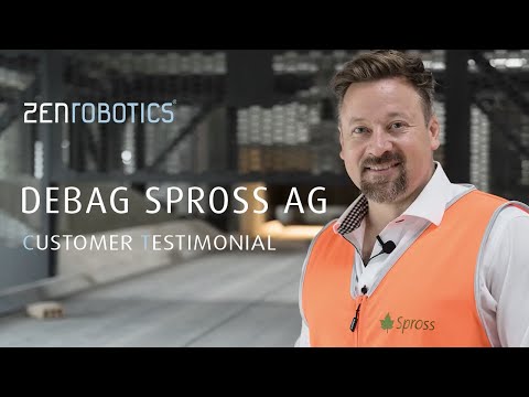 ZenRobotics SPROSS - Recycling Robots guarantee high efficiency in challenging conditions