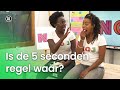 Is de 5 seconden regel waar? | NOJ