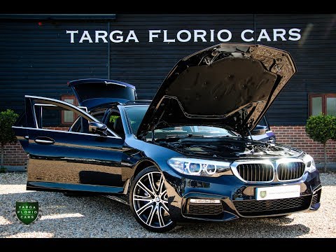 BMW 5 Series 530d xDrive M Sport 5dr Touring Step Automatic in Carbon Black 2017