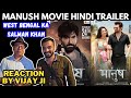 Manush Movie Trailer Reaction | By Vijay Ji | Bengali Superstar Jeet | Susmita Chatterjee