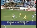 Millwall 0, Leicester City 0. March 6th 1994. The Return of Terry Hurlock