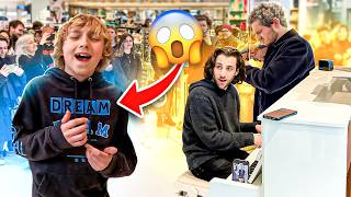 Download lagu This boy wanted to sing Dernière Danse with us ...😱 mp3