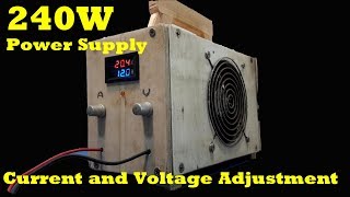 250W Power Supply With Current and Voltage Adjustment SMPS