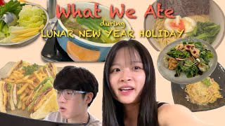 [臨月vlog] ベトナム旧正月に食べたもの｜임신 10개월 설에 먹은 음식 ｜What 10 Months Pregnant Woman Ate in Lunar New Year Holiday