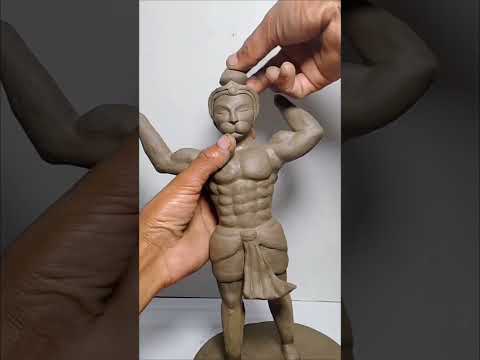 🙏🙏Hanuman chalisa ❤️🙏 ll jai shree ram@rtistboy#hanuman#shorts#viral#trending#clayart#viralshorts