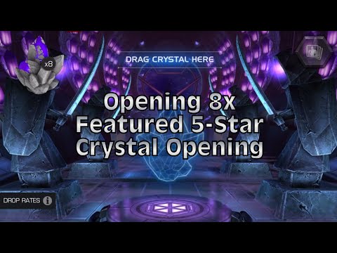 Opening 8x Featured 5-Star Crystals...MCOC