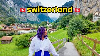 My first time train traveling in SWITZERLAND 🚂🇨🇭 | lucerne, mt. pilatus, grindelwald, top of europe